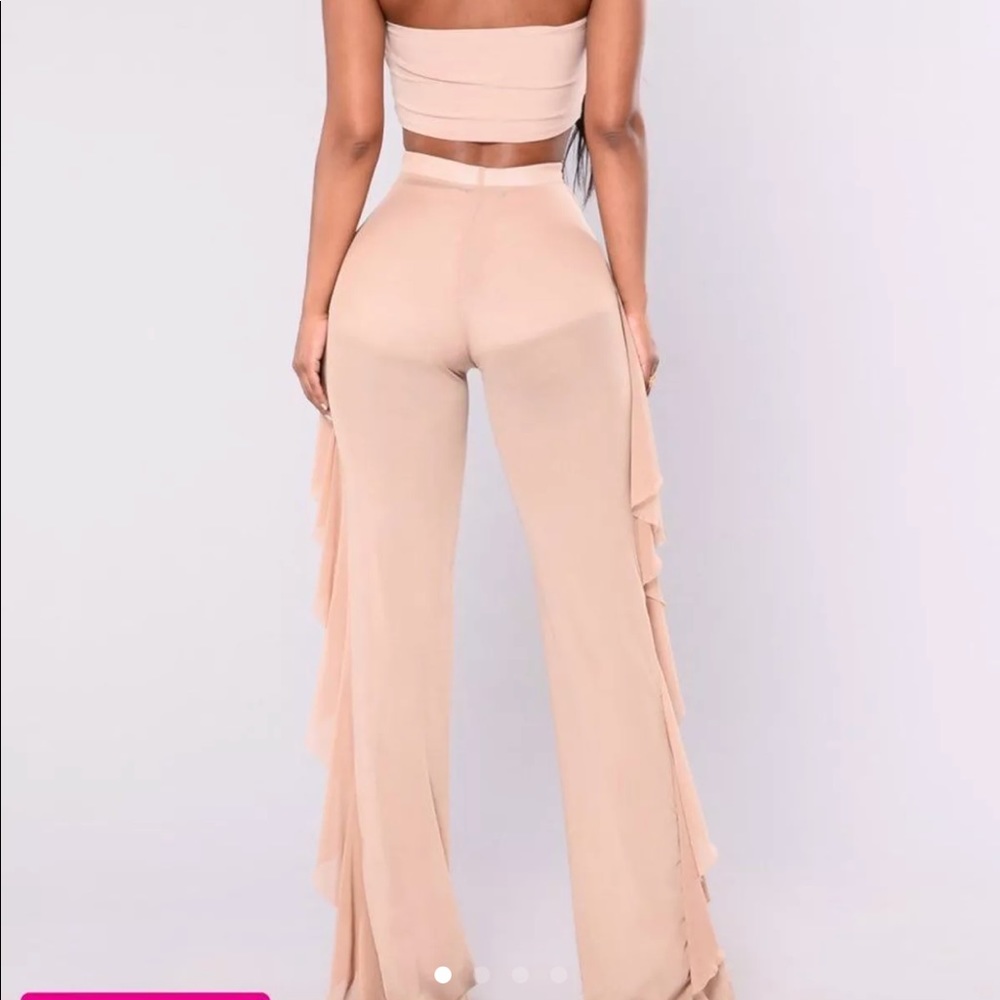 Mocha swimsuit cover up pants